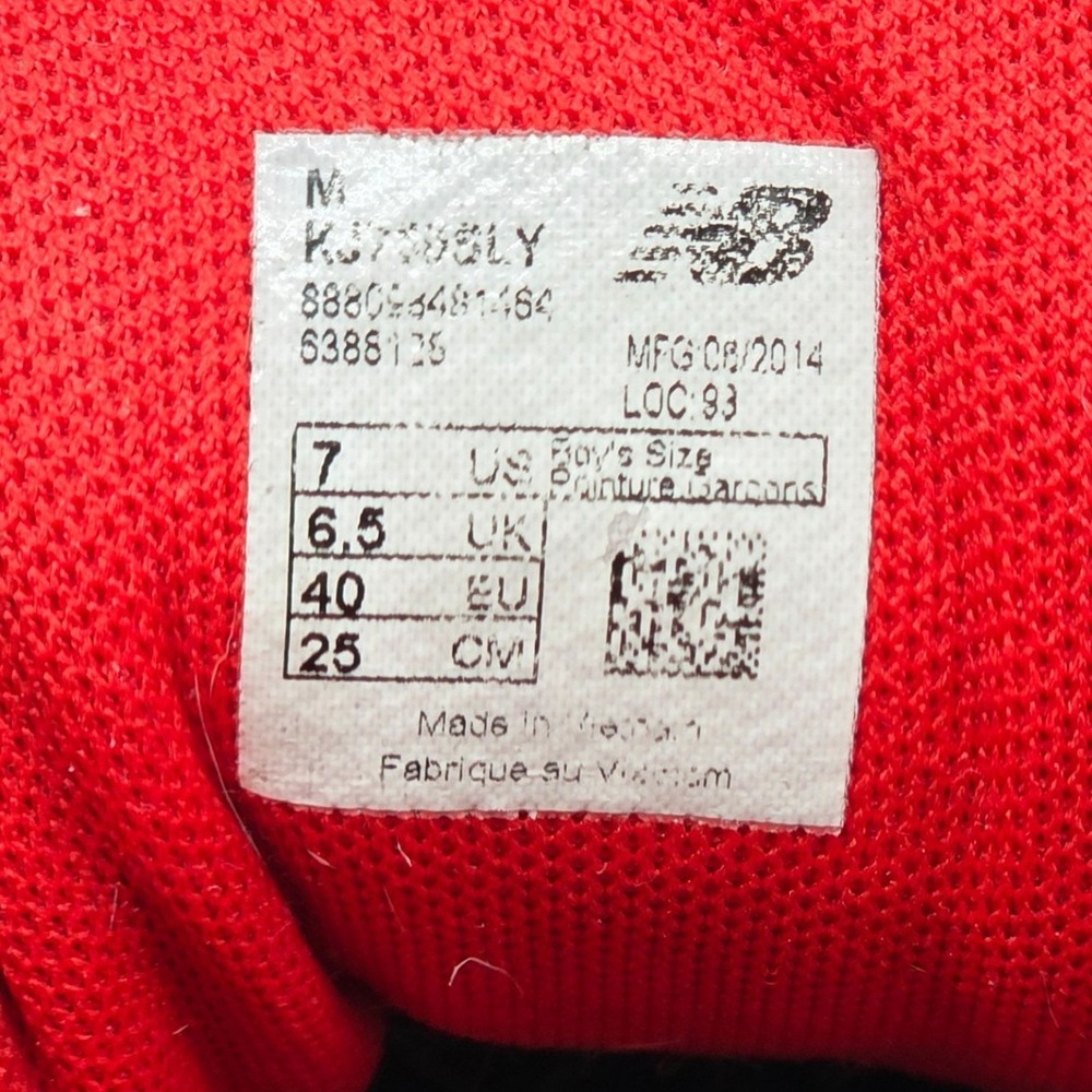 New Balance 750v3 Grey Red Blue KJ750BLY Youth 7Y Mens 7 Womens 8.5 Running Shoe - Picture 2 of 11